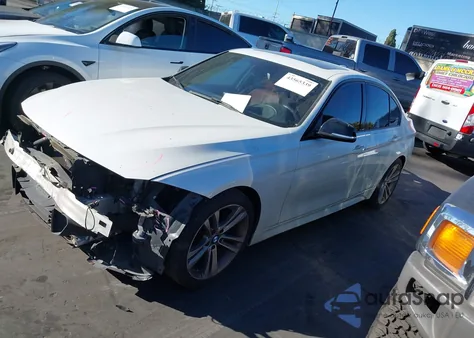 2015 BMW 328D from USA, damaged, VIN WBA3D3C51FK158352